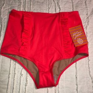 Kortni Jeane High waisted bikini bottom
